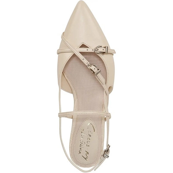 Sam Edelman Cream Flats Size 8 - Picture 2 of 4